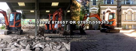 mini digger hire cheshunt|Digger & Driver Hire in Cheshunt, EN7 .